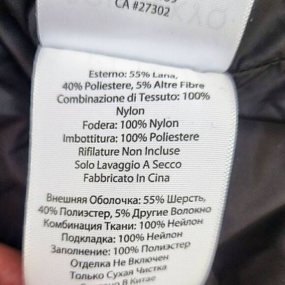 Soia & Kyo Rooney Hooded Mixed Media Coat M - Picture 8 of 11